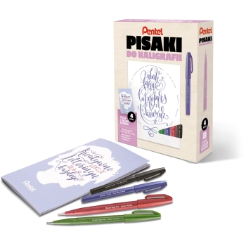 Zestaw do nauki kaligrafii - pisaki Brush SignPen